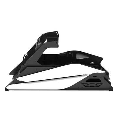 Res-Tech GT Cockpit - wit zijaanzicht