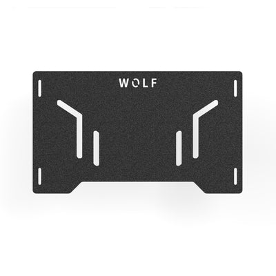 Wolf Racing Foot Rest Plate - vooraanzicht