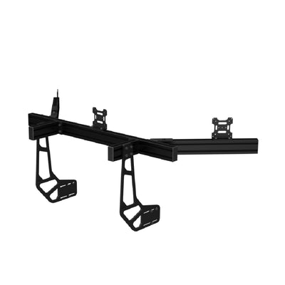 Wolf Racing Triple Integrated Monitor Mount PRO - achteraanzicht