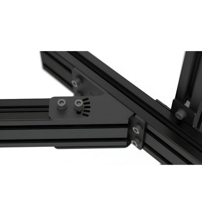 Wolf Racing Triple Monitor Stand - close-up van draaipunt